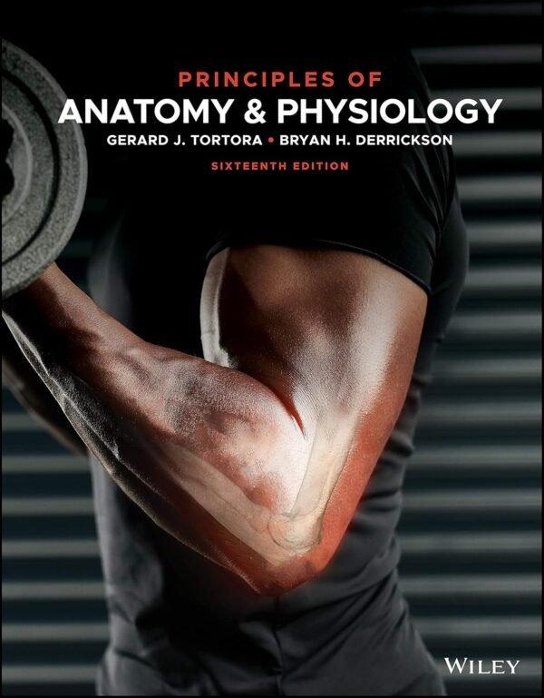 Cover page of Test bank for Principles of Anatomy and Physiology 16th Edition