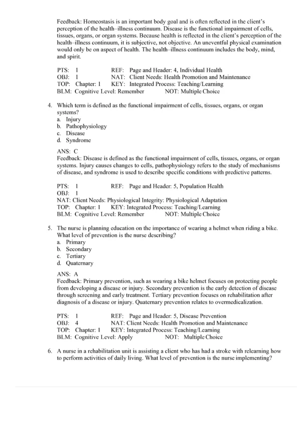 Applied Pathophysiology test bank 4th Edition PDF with detailed rationales for nursing exams