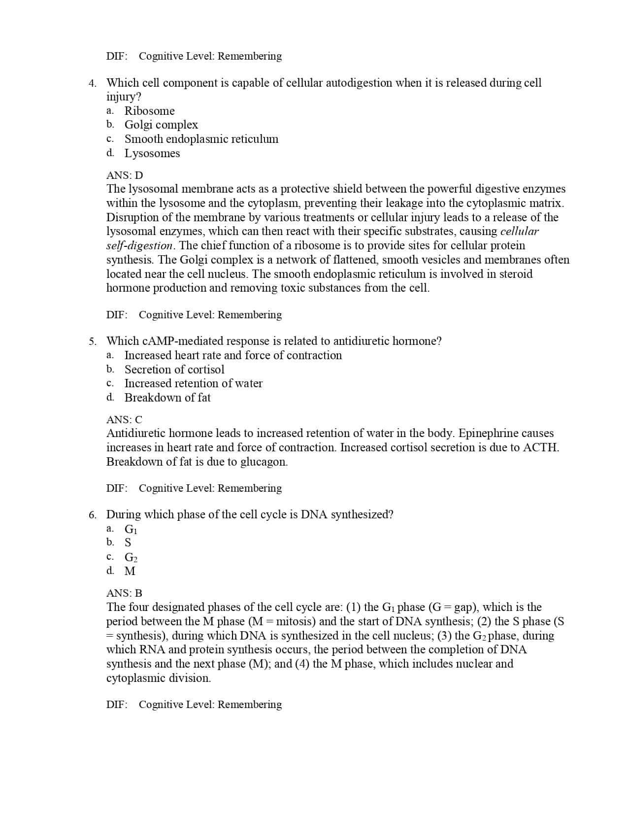McCance & Huether’s Pathophysiology 9th Edition Test Bank PDF 3 NCLEX ATI HESI Pathophysiology 9th Edition Test Bank Download