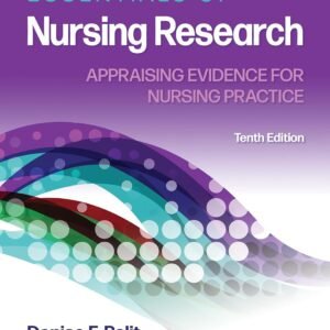 Essentials of Nursing Research 10th Edition Test Bank PDF cover — Polit, Beck — NCLEX ATI HESI prep