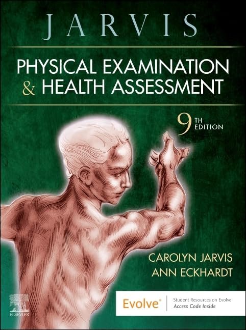 Test bank for Physical Examination and Health Assessment, 9th Edition 1 Physical Examination and Health Assessment 9th Edition Test Bank PDF cover — Jarvis & Eckhardt — NCLEX ATI HESI prep